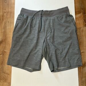 Men’s Grey Lululemon Shorts Size Large